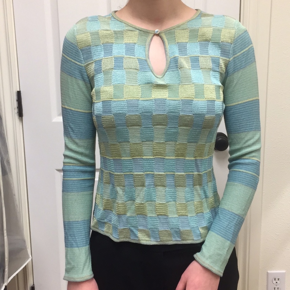 Sigrid Olsen Blouse and Scarf